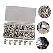 OUNONA Grease Zerk Fitting Assortment Kit Set with Straight and Grease Tips for Automotive and Industrial Use Durable Construction