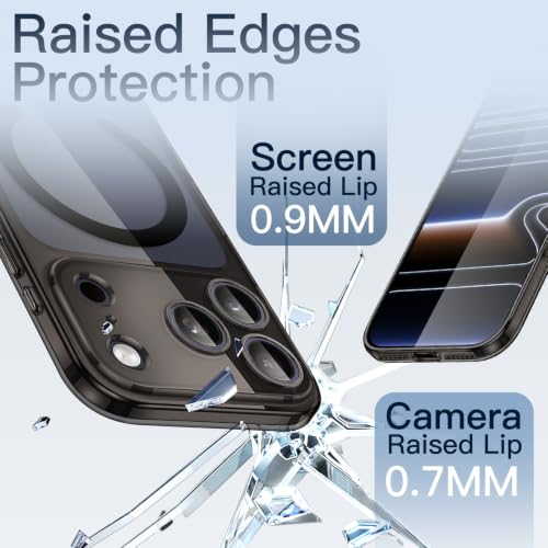 Image of JETech Magnetic Slim Case for iPhone 18 Pro Max, Black