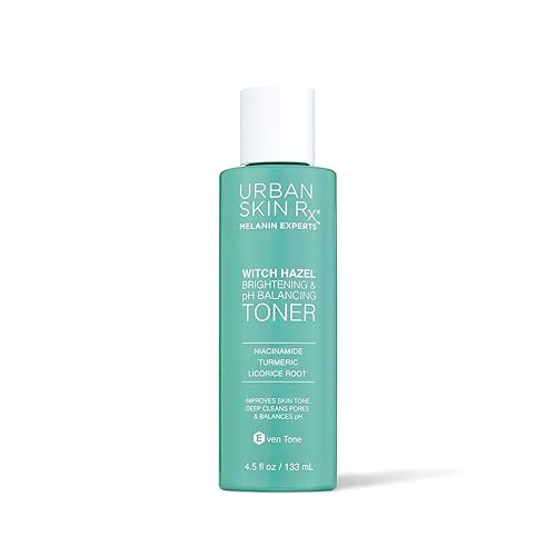 Urban Skin Rx Tóner iluminador y equilibrio de pH de hamamelis El tratamiento antioxidante aclara los poros mejora la apariencia del tono de piel