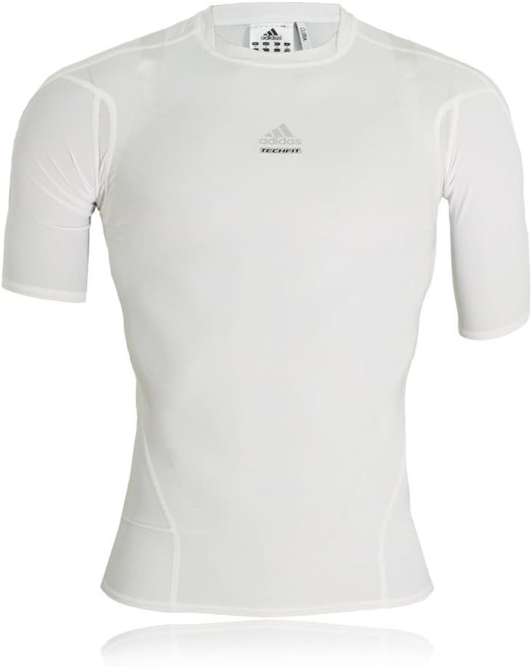 adidas TechFit Powerweb S/S Tee weiss Gr.L