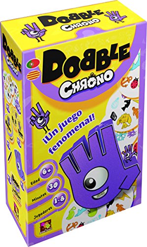 Asmodee- Juego de Cartas Dobble Chrono (ADE0DOB02ML)