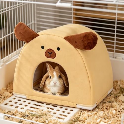 Casa cómoda y transpirable de hurón para jaula de mascotas 4