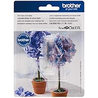 Brother ScanNCut DX Thin Fabric Auto Blade CADXBLDQ1, Zubehörklinge für Brother Schneidemaschinen, schneidet Stoffe 0,25–0,5 mm dick, zum Quilten von Teilen, Applikationen und mehr