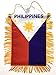 Philippines car Flag Rearview Mirror - Window Car Accessories Filipino Design