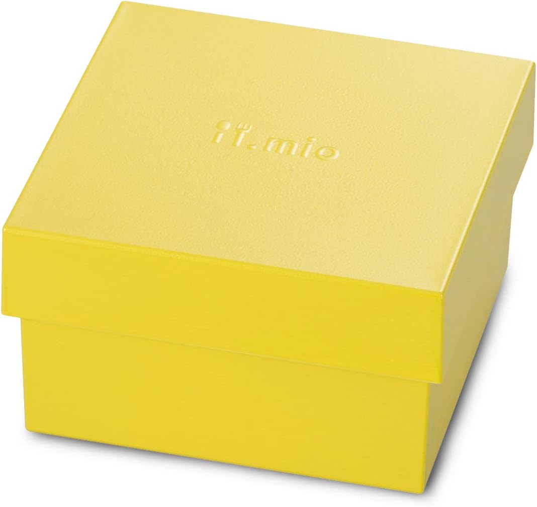 CTC-122244 Bento Box, Beige, 3.5 x 3.5 x 2.4 inches (90 x 90 x 61 mm), il mio Hako Lunch S, BE