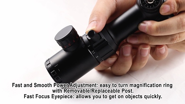 Cannocchiale Tattico ToopMount 3-9x40E - Reticolo Rosso/Verde Per Caccia | Mirino Ottico Con Anelli Weaver - Foto 6