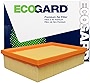 ECOGARD XA10215 Premium Engine Air Filter Fits Buick Encore 1.4L 2013-2021, Enclave 3.6L 2021 | Chevrolet Trax 1.4L 2013-2021