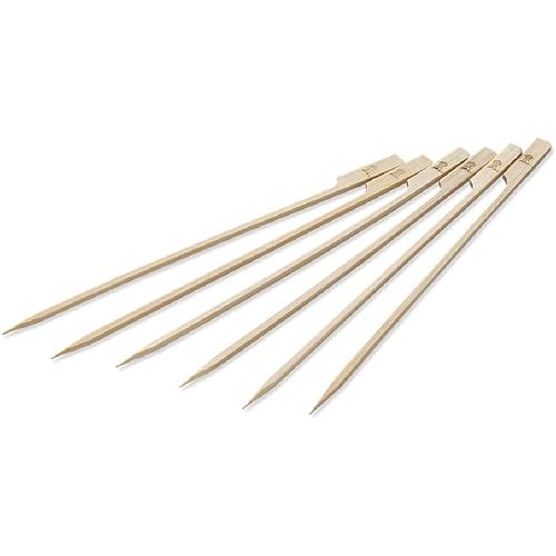 Weber 6608 25-Pack Original Bamboo Skewers, Silver