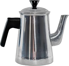 Bule para Café Chá Leite Nº 8-1,5 Litros em Alumínio Modelo Tradicional Clássico Uso Doméstico e Profissionnal