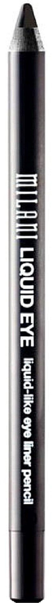 Milani Liquid Eye Liquid-Like Eye Liner Pencil, Black [01] 0.04 oz (Pack of 2)