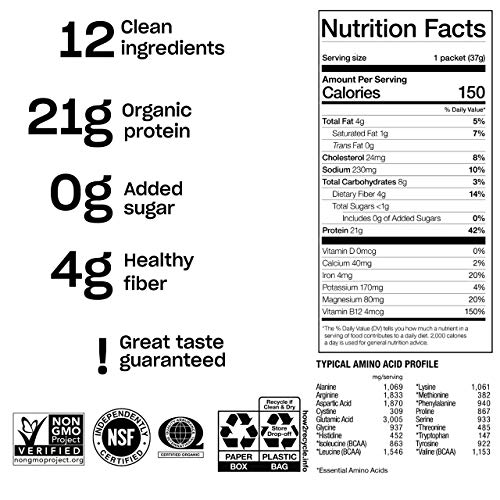 Human Improvement Hi Whole Food Based Plant And Cricket Protein Powder Blend, Variety Pack, 1.4 Ounce, 2 Packets (1 Each Vanilla & Chocolate) #TOP2