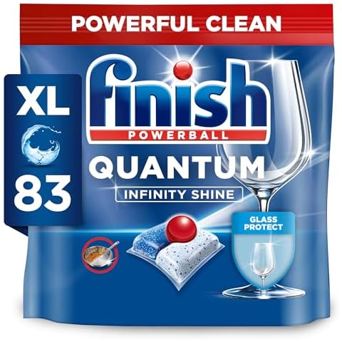 Finish Quantum Infinity Shine Dishwasher Tablets 83 Tabs Cover