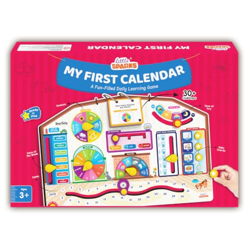 Image of Smartivity My First Calendar Activity Board for Kids 3+ Years
