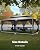 GarveeLife Hardtop Gazebo 12'x20' for All Weather, with Double Metal Roof, Aluminum Alloy Frame, Net, and Curtain, Permanent Building for Patio, Deck, Backyard, Lawn, and Garden, Gray