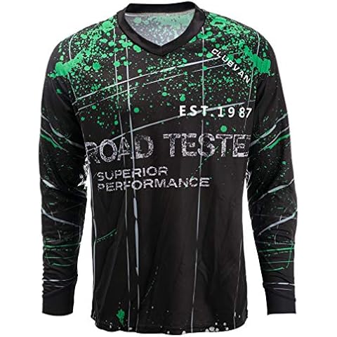 Cycling Jersey Men's Mountain Bike Motocross Jersey Long MTB T-Shirt Bicycle wear - - XXXL Cover
