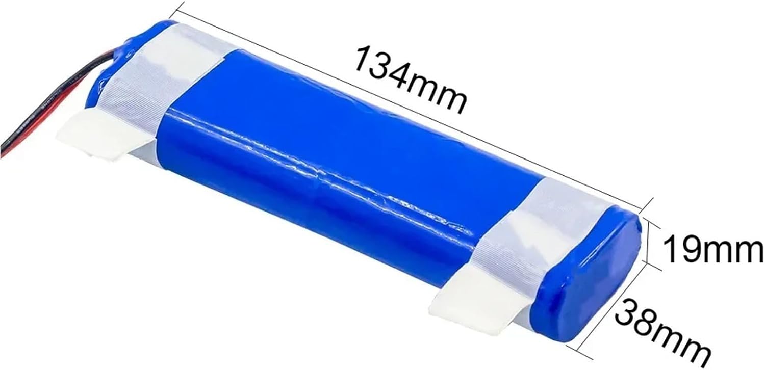 14.8V 2600mAh 3500mAh Replacement Battery，Compatible For Ilife，V50 V55 V8s V3s Pro V5s Pro V8s X750 Robot Vacuum Cleaner(3500)