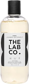 Baby Wash Liquid Laundry Detergent for washing machines and hand washing. Fresh cotton fragrance. Plant Based. Non-Bio. 300ml for up to 20 washes.