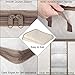 SEEHONOR Large Capacity Clothes Bag, Closet Storage Bag Organizer 3 Packs with Reinforced Handles, Clear Window, Sturdy Zipper for Bedding Blanket Comforters Pillows Clothing, 90L