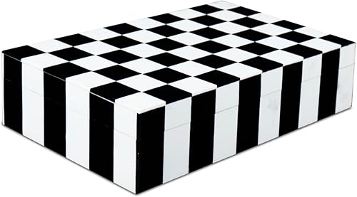 Miniatura 80 de Handicrafts Home Colección Marquet Array - Joyero decorativo hecho a mano para recuerdos, baratijas y decoración del hogar, caja para almacenamiento