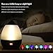 Star Sky Night Light, 360-Degree Rotating Star Projector, LBell Newest 8 Light Colors Romantic Room Cosmos Lamp with LED Timer Auto-Shut Desk Lamp for Kids Baby Bedroom, Christmas Gift(Black)