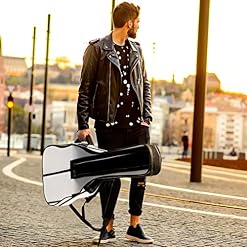 Housse de transport étanche pour guitare avec bandoulière réglable Noir et blanc, Multicolore 01., 42.9×16.9×4.7 in… - Les Beatles, Paul McCartney, John Lennon, RIngo Starr, George Harrison Housse de transport étanche pour guitare avec bandoulière réglable Noir et blanc, Multicolore 01., 42.9x16.9x4.7 in… – Image 6