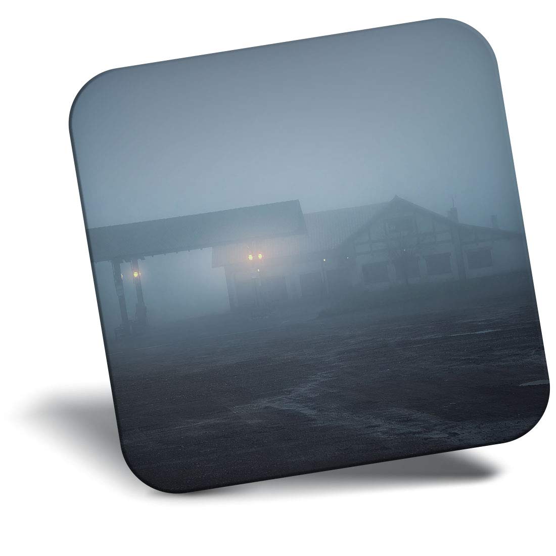 Destination Vinyl ltd Fridge Magnet - Horror Scary Movie Gas Station 24522