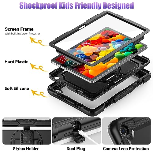 SEYMCY Case for Lenovo M10 3rd Gen 10.1 Inch 2022 (NOT Fit 2025/2020 Version), Full-body Shockproof with Screen Protector - Image 3