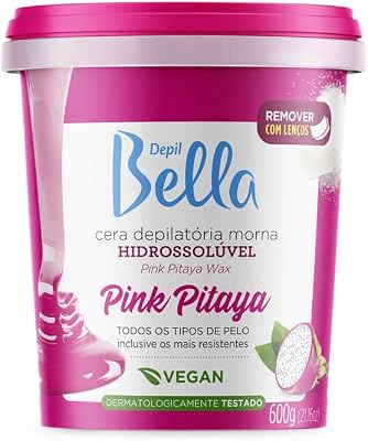 Depil Bella Pink Pitaya Morna Hidrossolúvel 600 g