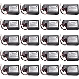 BALOLO (20-Pack) MR-BAT6V1SET 6V 1650mAh Lithium Battery Non-Rechargeable for Mitsubishi 2CR17335A WK17 for MR-J4 PLC