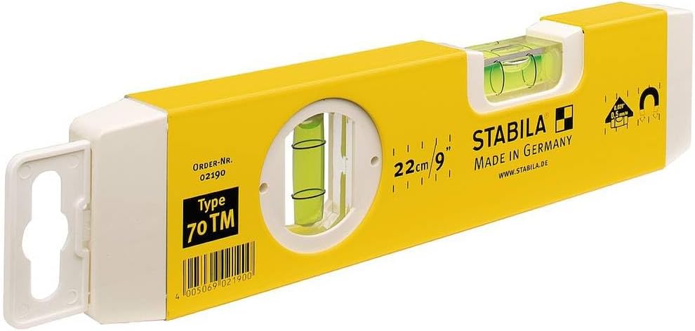 Stabila 2190 70tm Torpedo Level 22cm Magnetic Base