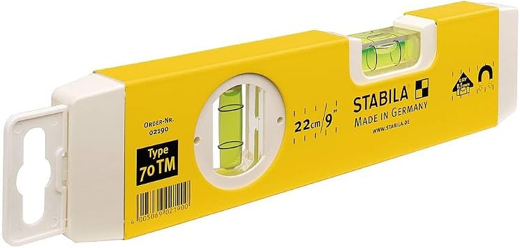 Stabila 70tm Torpedo Level 25cm Magnetic Base