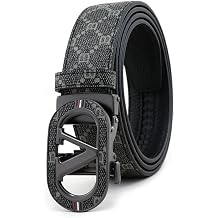Designer Ratchet Belt - Adjustable, Stylish & Durable Mens Fashion Accessory for Casual & Formal Wear