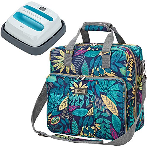 HOMEST Heat Press Machines Carrying Case, Compatible with Cricut Easy Press 2, 9 x 9 inches, Floral (Patent Pending)