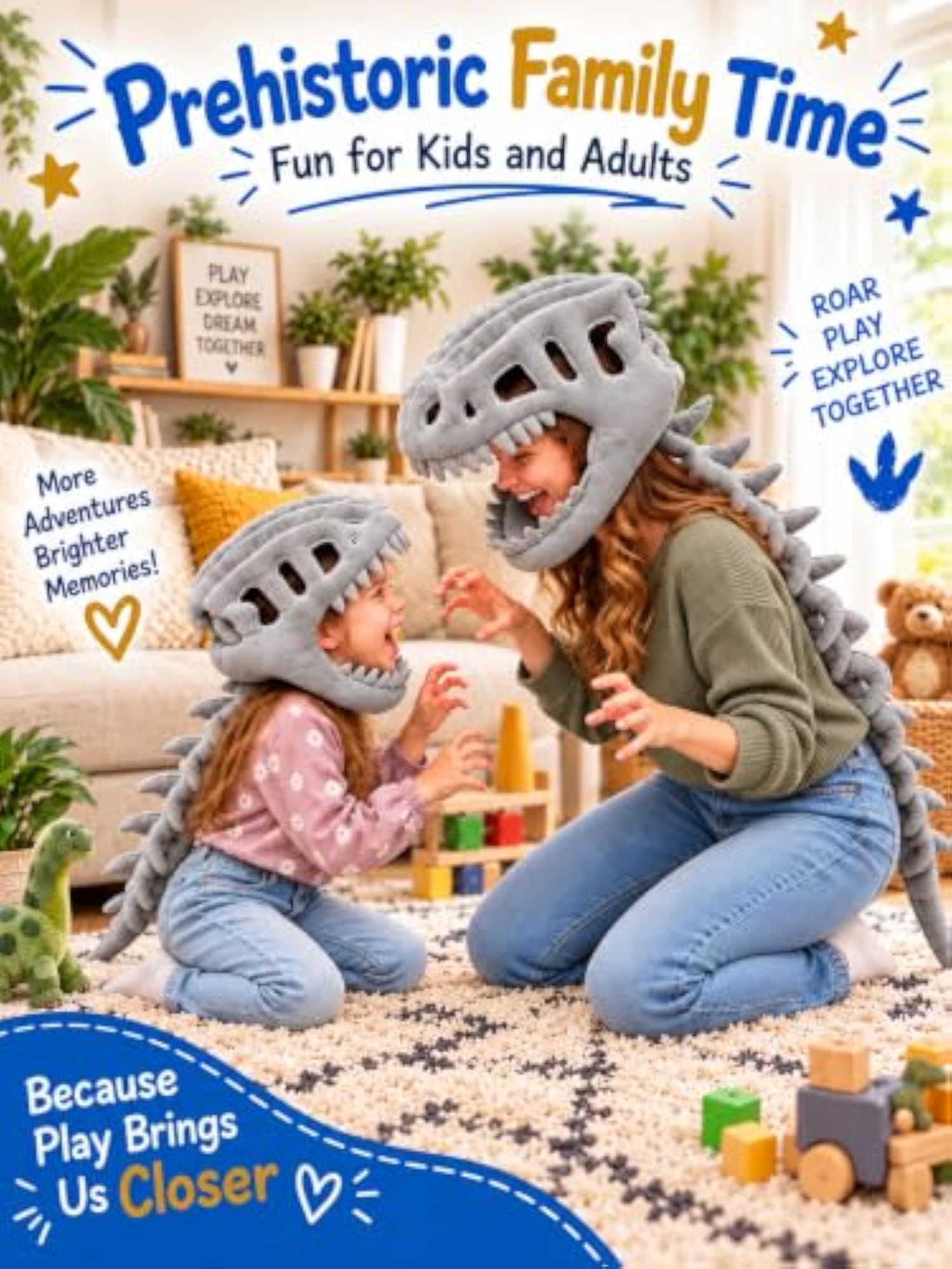 Kids Dinosaur Costume, 3D Spinosaurus Skeleton