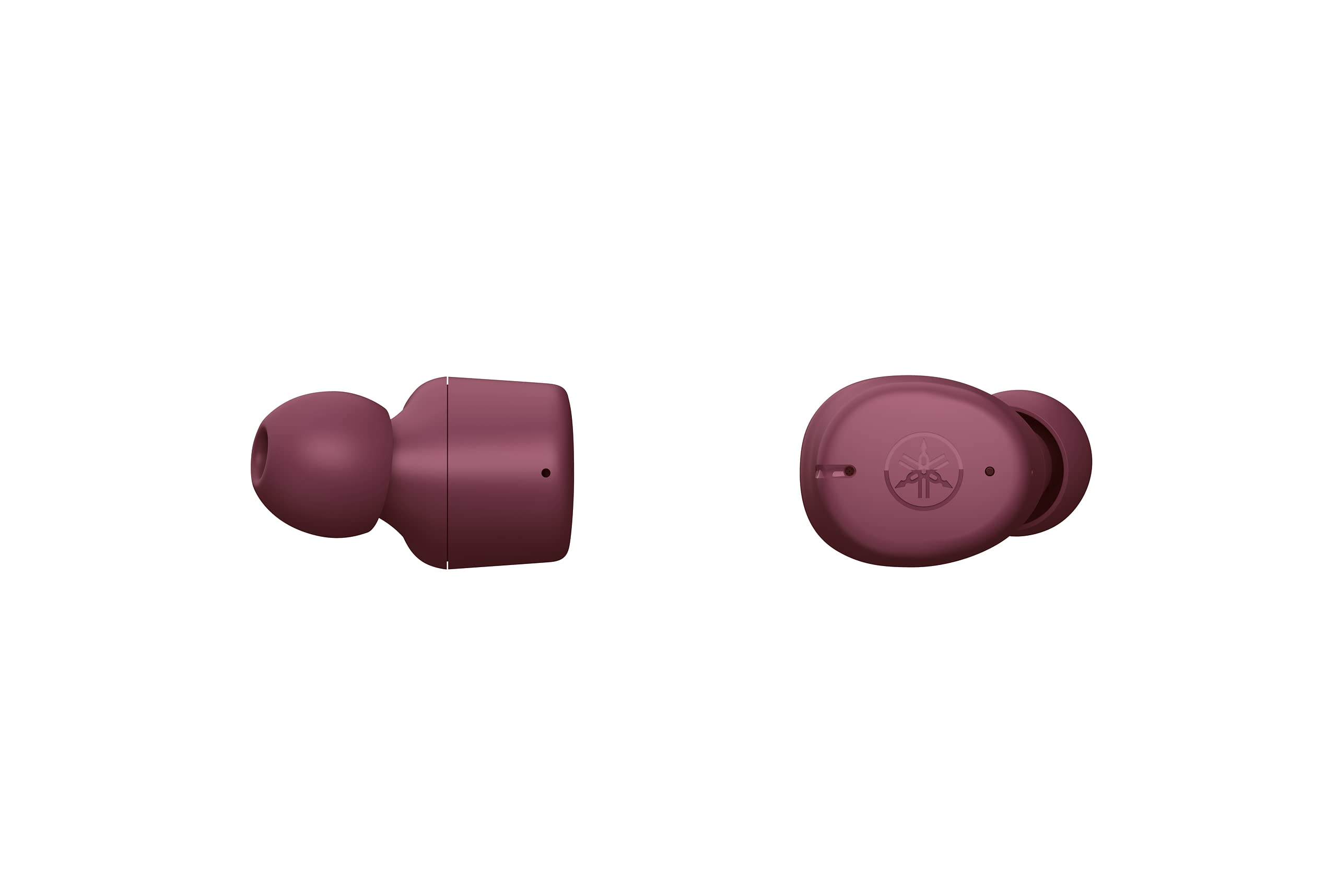 Yamaha TW-E3C Auricolari In-Ear Bluetooth True Wireless con Tecnologia True Sound, Tecnologia Clear Voice Capture, Modalità Gaming, Suono Ambientale e Listening Care - Rosso