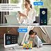 PGST Home Alarm System Wireless Kit,Alarmanlage Haus WLAN(2.4G) GSM 2G,Tuya APP(Smart Life APP...