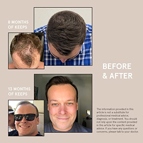 image for Keeps Extra Strength Minoxidil for Men Topical Hair Loss Aerosol Foam 