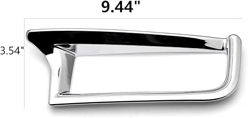 Miniatura 2 de x xotic tech 2 marcos cromados para faros antiniebla, moldura compatible con Honda CR-V CRV 2015 2016