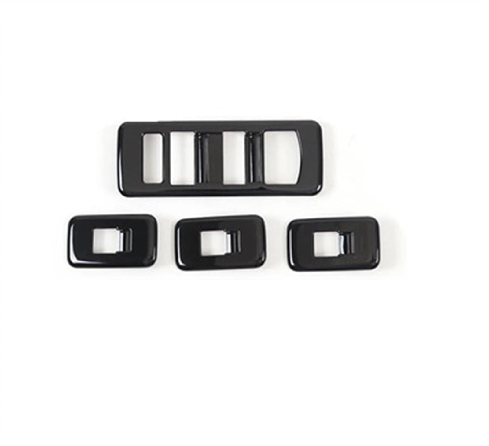 Csspdm Abs Car Glass Lift Button Frame Decorative Sticker Accessories For Land-Rover For Range Sport 2014-2017(A)