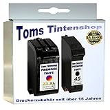 hp deskjet 895cxi bedienungsanleitung hohe Farbqualität Druckerpatronen Set für HP 45 + HP 23 kompatibel mit HP DeskJet 890CXI, 895C, 895CSE, 895CXI