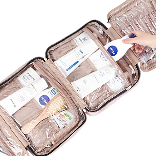 NISHEL Large Hanging Travel Toiletry Bag Makeup