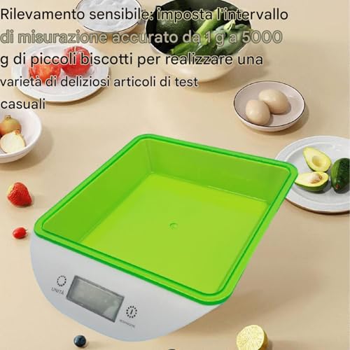 Báscula digital de café en acero inoxidable con alta precisión de pesado 8