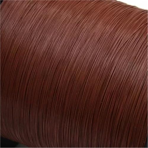 10/20/50/100M UL10064 PTFE Wire 40/36/34/32/30/28/26AWG PEP Plastic Solder High Conductivity Copper Cable Fine(Brown,50M_30AWG)