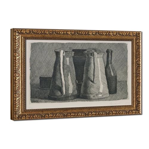 Impression giclée Giorgio Morandi : décoration murale de 61 cm au cadre suspendu haut de gamme