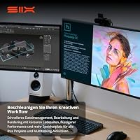SIX NVME M.2 SSD PCIe 4.0-1TB m.2 2280 ssd, Lesen bis zu 7.350MB/s für Gaming PS5 Speichererweiterung mit heatsink, Interne Solid-State-Laufwerk PCIe gen 4x4 Nvme für Laptop Desktop PC – Ansicht 6