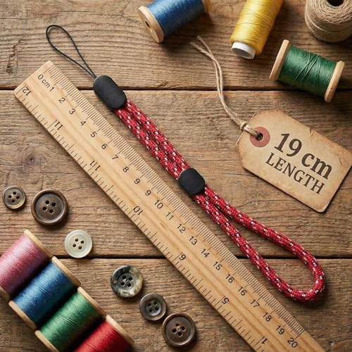 Image of GadgetBite Multipurpose Hand Wrist Strap Lanyard Adjustable Nylon Wristlet Keychain for Mobile Phone Case Holder, Keys, Camera, ID Card & USB Flash Drive