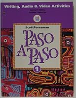 Paso A Paso 1, Writing, Audio and Video Activities Teacher's Edition 0673216780 Book Cover