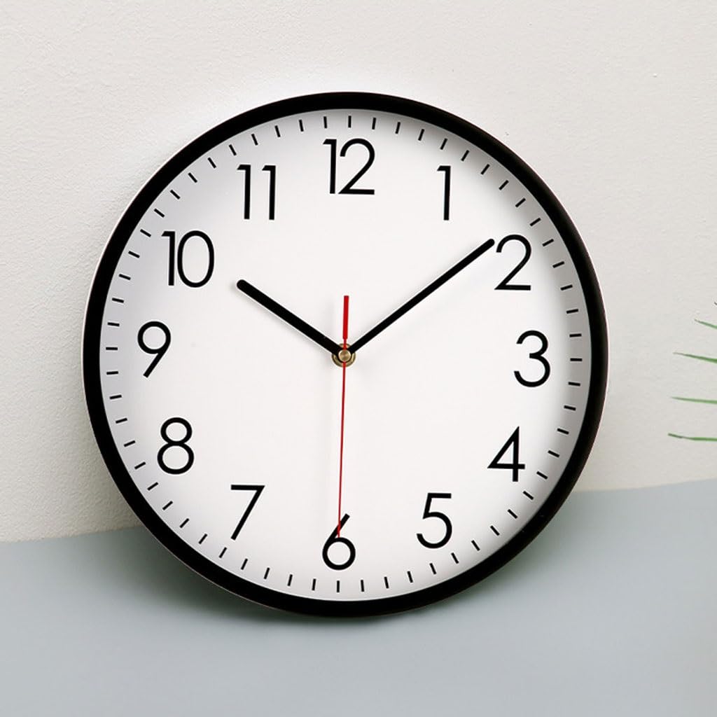 Orologio da parete Orologio da parete semplice for ristorante Orologio da parete rotondo Orologio da parete silenzioso al quarzo for soggiorno e camera da letto Reloj De Pared