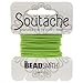 BeadSmith Soutache Braided Cord 3mm Wide - Limelight Green (3 Yards)