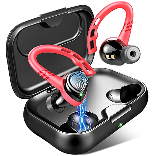 Auriculares Inalámbricos, Bluetoth 5.1 Auriculares Deporte Auriculares Inalámbricos en el Oído Cover